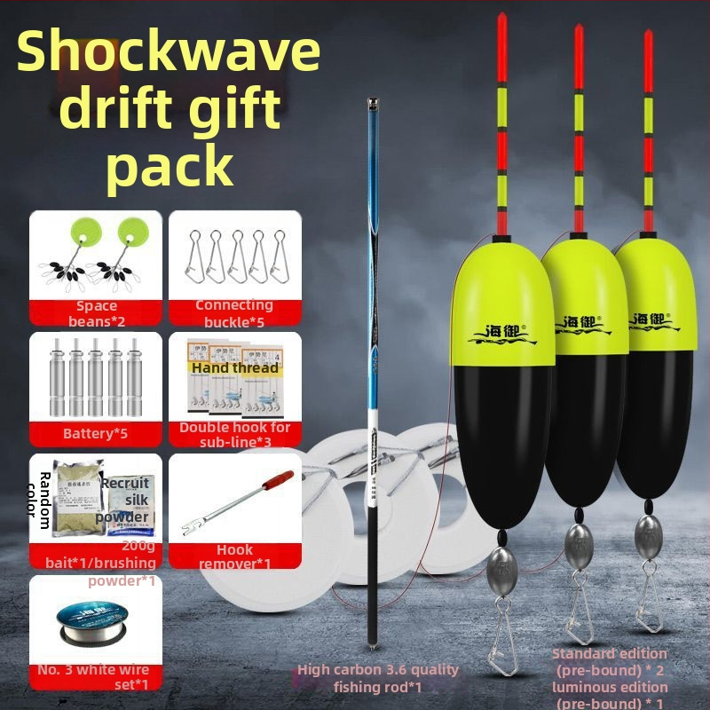 Vertikālais plūds – automātiska dibena atklāšana, sasaistes komplekts plūdām, kompozītmateriāls, dienas un nakts gaismas versija