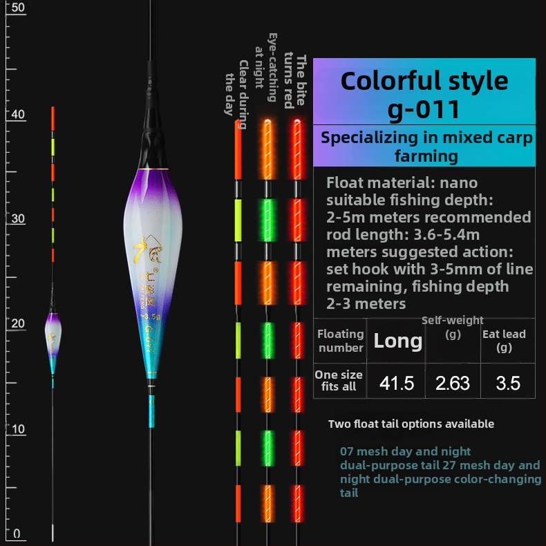 Colorful Wind zvejas plūds — kompozit materiāls, kategorija: peld plūdi/buji, licencēta privātā zīmols
