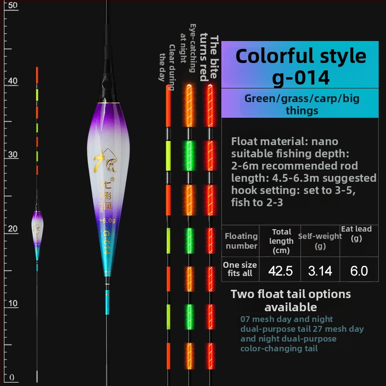Colorful Wind zvejas plūds — kompozit materiāls, kategorija: peld plūdi/buji, licencēta privātā zīmols
