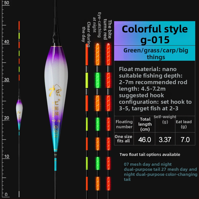 Colorful Wind zvejas plūds — kompozit materiāls, kategorija: peld plūdi/buji, licencēta privātā zīmols
