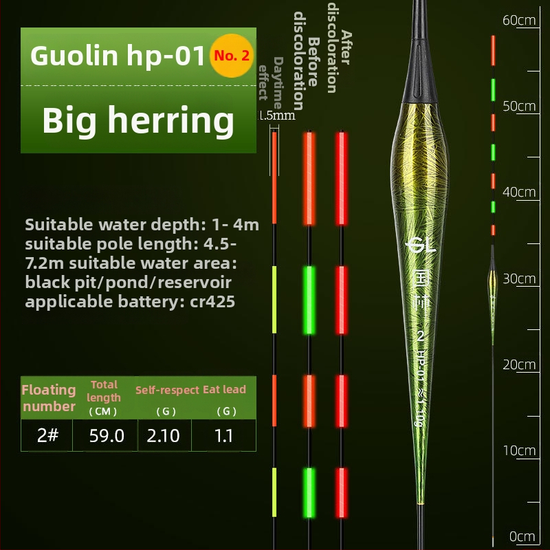 Vertikālais dreifs plūds ar gaismas efektu – bez svina, nano materiāls; lielām zivīm, trollings