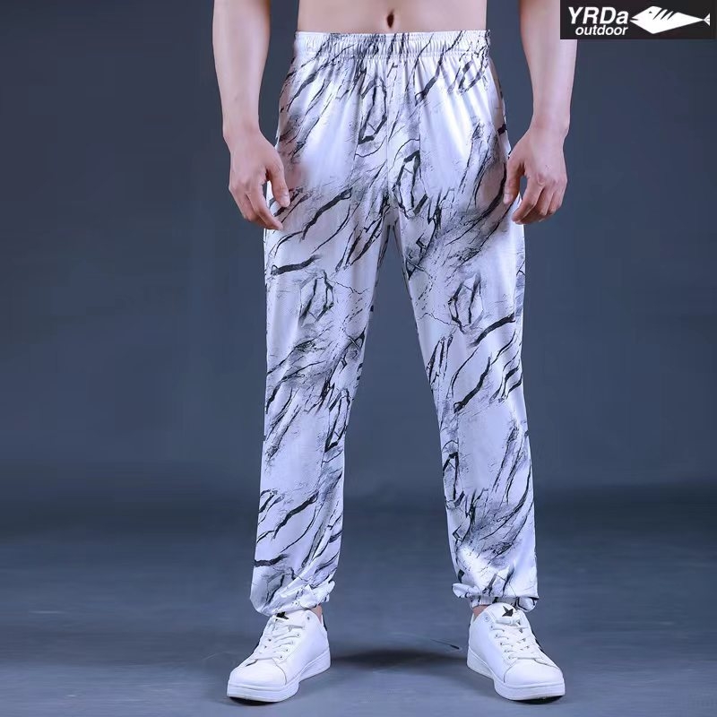 Ice Silk žvejybos kelnes – Maskuotė, Saulės apsauga, Kvėpuojančios, Greitai džiūsta, Unisex leggings