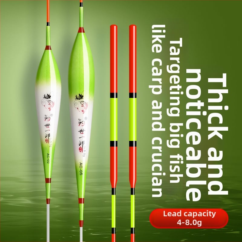 Yushijilang vertikālais zvejas pludiņš — nanometra materiāls, augsta jutība, garš darbības diapazons, sprādzienizturīgs gals