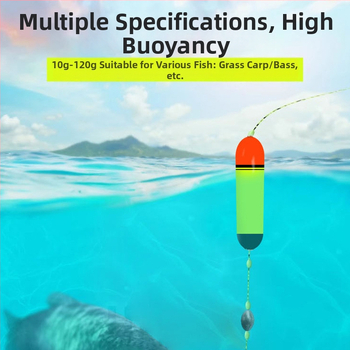 Vertikālais driftēšanas pludiņš makšķerēšanai – plastmasas, Ķīnas izcelsme