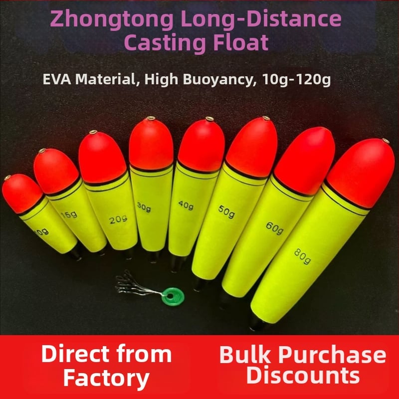 Vertikālais driftēšanas pludiņš makšķerēšanai – plastmasas, Ķīnas izcelsme