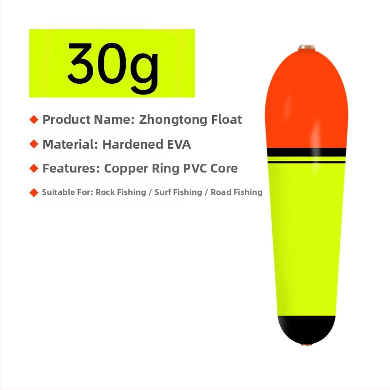 Vertikālais driftēšanas pludiņš makšķerēšanai – plastmasas, Ķīnas izcelsme