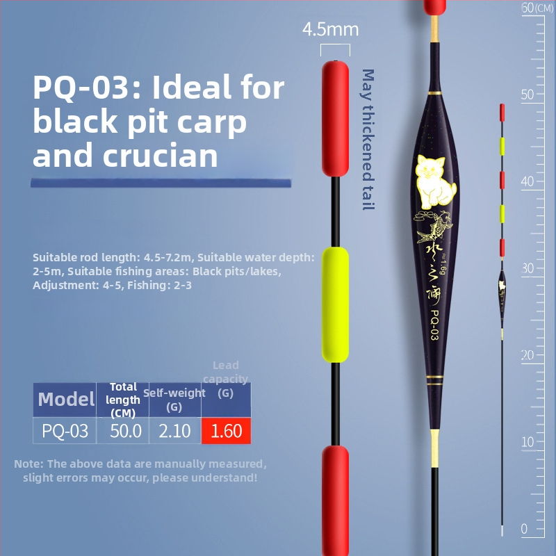 Water Ram Nano vertikālais peldētājs driftam