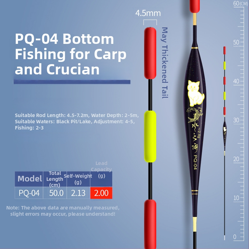 Water Ram Nano vertikālais peldētājs driftam