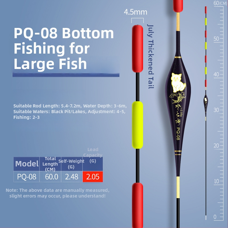 Water Ram Nano vertikālais peldētājs driftam