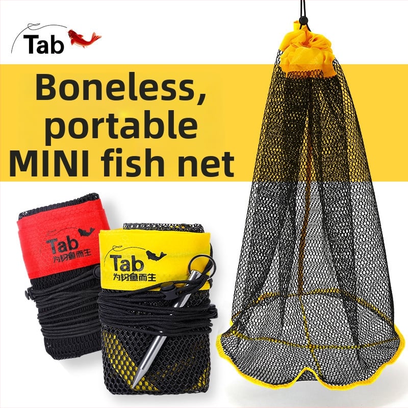 Tab Nailona Zvejas Aizsardzība – Pārvadājamā Maza Zivju Soma Dabas Zvejai