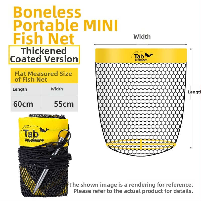 Tab Nailona Zvejas Aizsardzība – Pārvadājamā Maza Zivju Soma Dabas Zvejai