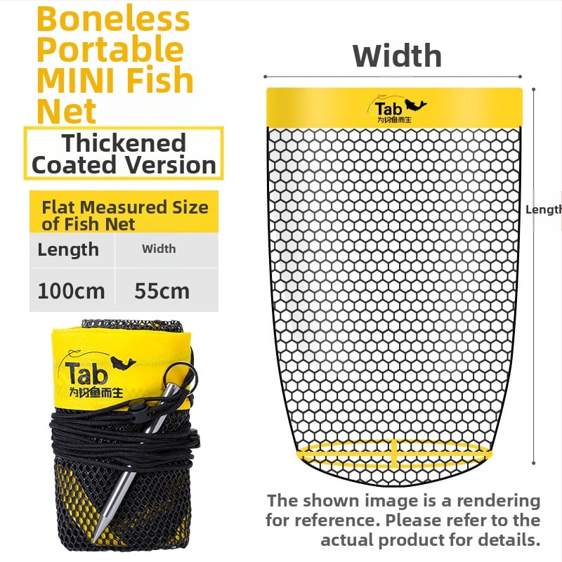 Tab Nailona Zvejas Aizsardzība – Pārvadājamā Maza Zivju Soma Dabas Zvejai