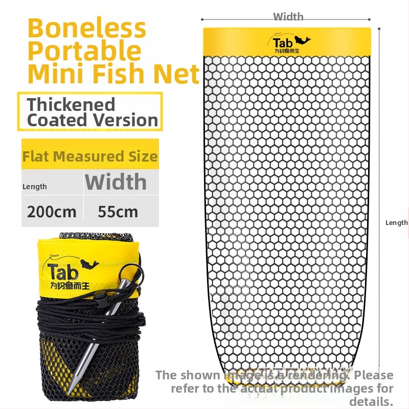 Tab Nailona Zvejas Aizsardzība – Pārvadājamā Maza Zivju Soma Dabas Zvejai