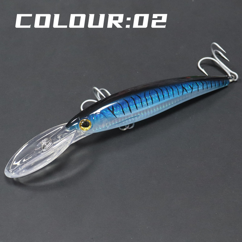 Mingnuo Momeală de pescuit – imitare tip trailer, corp din ABS plastic, etichetă privată licențiată