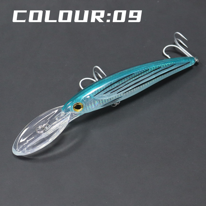 Mingnuo Momeală de pescuit – imitare tip trailer, corp din ABS plastic, etichetă privată licențiată