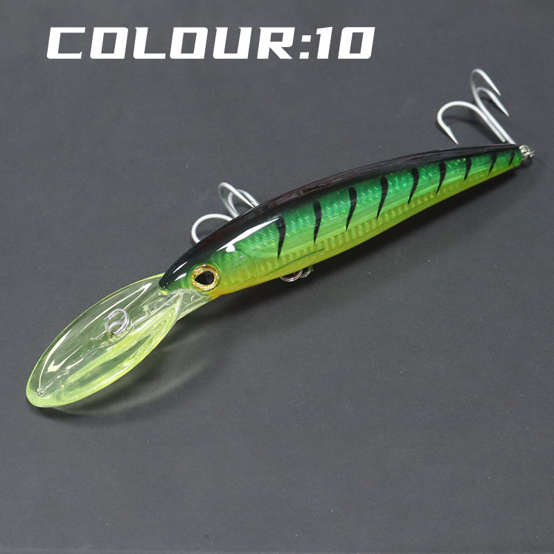 Mingnuo Momeală de pescuit – imitare tip trailer, corp din ABS plastic, etichetă privată licențiată