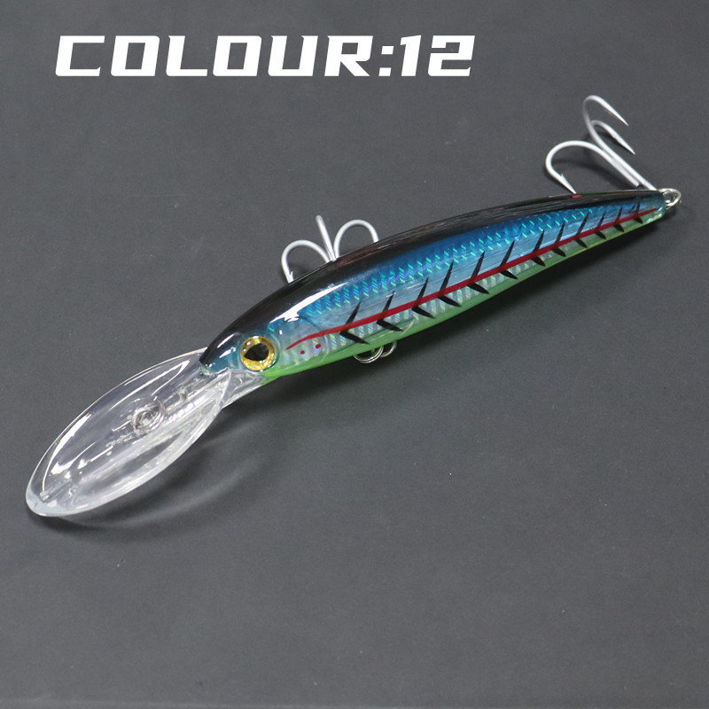 Mingnuo Momeală de pescuit – imitare tip trailer, corp din ABS plastic, etichetă privată licențiată