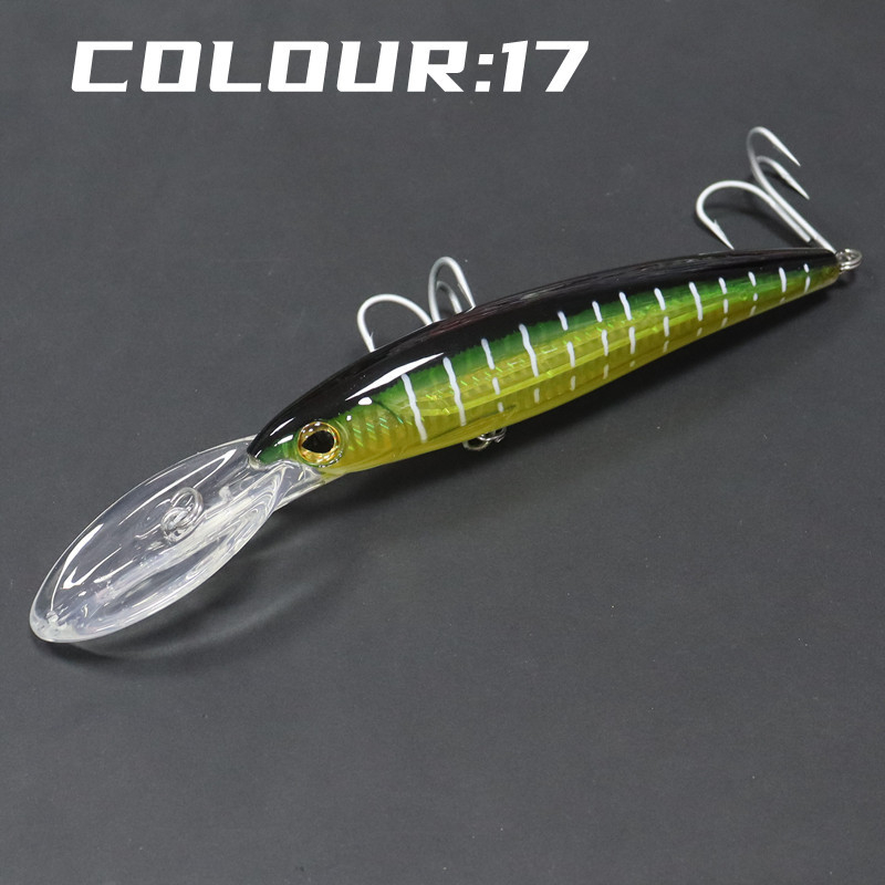 Mingnuo Momeală de pescuit – imitare tip trailer, corp din ABS plastic, etichetă privată licențiată