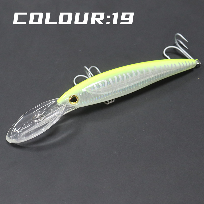 Mingnuo Momeală de pescuit – imitare tip trailer, corp din ABS plastic, etichetă privată licențiată