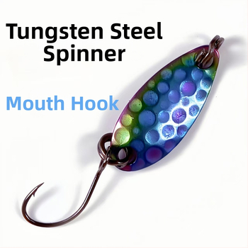 Zvejas lure Tungsten Steel Bright Flake — Zīmols wondersee/Hip-Hop Guest; Produkta numurs Tungsten Steel Bright Flake; Materiāls PVC; Iepakojums Hardcover