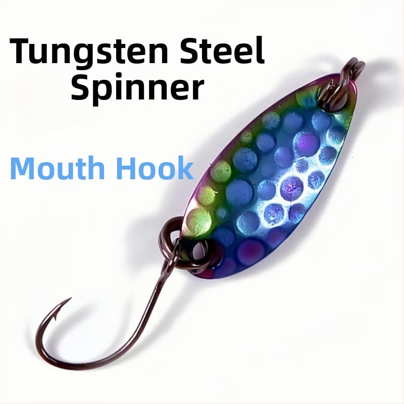Zvejas lure Tungsten Steel Bright Flake — Zīmols wondersee/Hip-Hop Guest; Produkta numurs Tungsten Steel Bright Flake; Materiāls PVC; Iepakojums Hardcover
