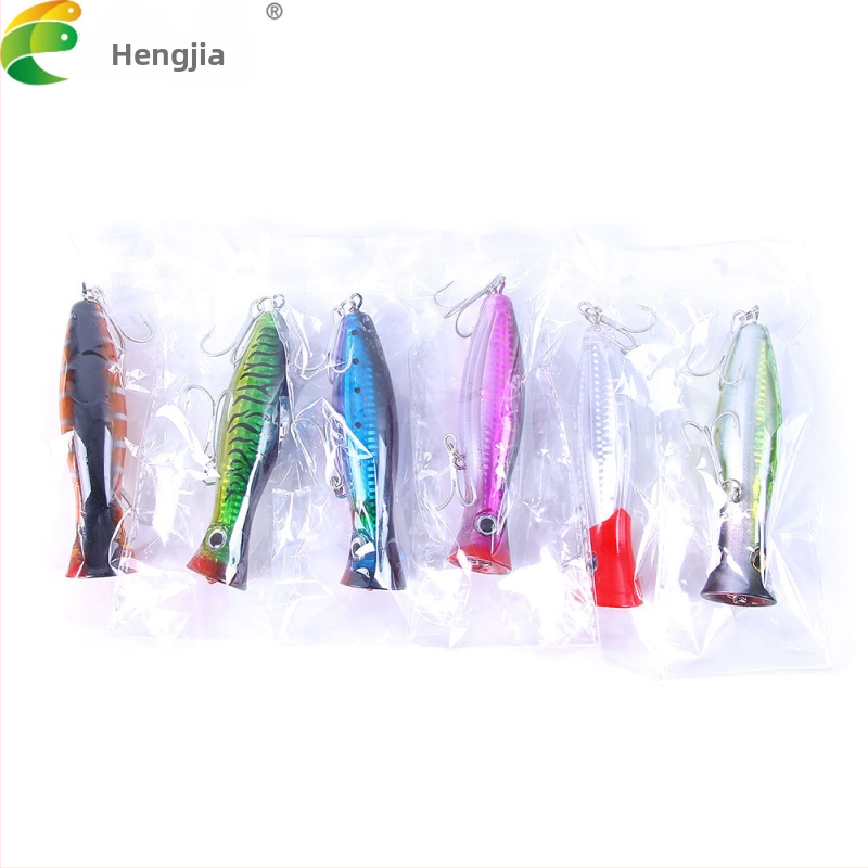 Hengjia zvejas māneklis jūras zvejām, 43 g, ABS, ilgi metieni jūrā, viļņu kāpšanas kustība