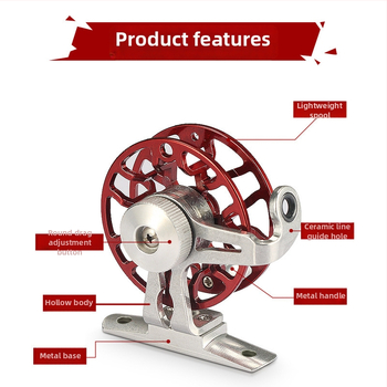 Morica priekšējā makara makšķerēšanai, iepakojums 100 gab., zīmols Morica/MerrickFISHING