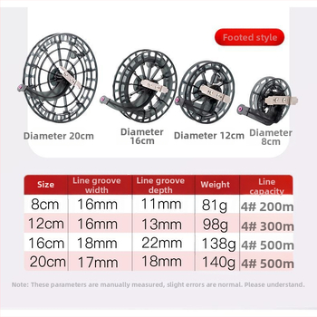 Spininga spole - bez zīmola - augsta līnijas ietilpība, garš metiens