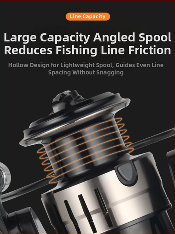 HAUT TON pilnmetāla spole spiningam garajiem metieniem jūras makšķerēšanai, izturīgs pret sāļo ūdeni