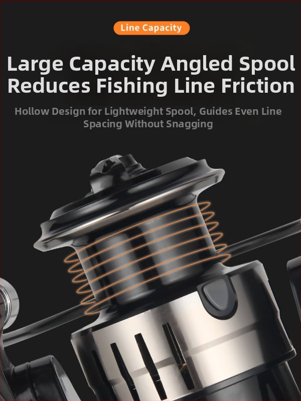 HAUT TON pilnmetāla spole spiningam garajiem metieniem jūras makšķerēšanai, izturīgs pret sāļo ūdeni