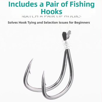 Zivju līniju komplekts ar galveno līniju un apakšlīnijas, pastiprināta izturība (Materiāls: Cits; Galvenā līnija un apakšlīnijas; Makšķerēšanas vietas: Dažādas)