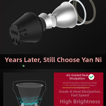 Lampa frontală reîncărcabilă, ultra-luminoasă, rază 300 m, autonomie 10 ore, baterie Li-ion 18650