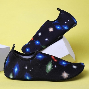 Pantofi de apă pentru plajă, Slip-on, talpă joasă, talpă din cauciuc natural, PHYLON talpă, pentru înot și trecere prin apă, unisex adulți