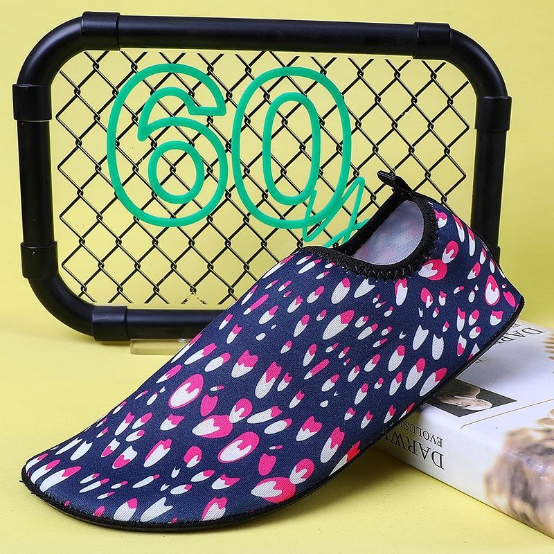 Pantofi de apă pentru plajă, Slip-on, talpă joasă, talpă din cauciuc natural, PHYLON talpă, pentru înot și trecere prin apă, unisex adulți