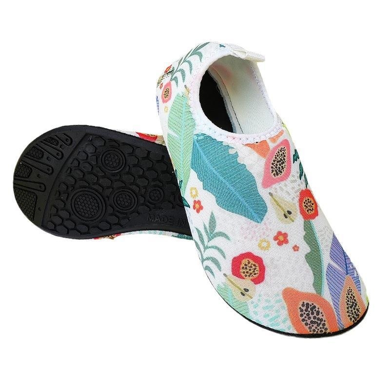 Pantofi de apă pentru plajă, Slip-on, talpă joasă, talpă din cauciuc natural, PHYLON talpă, pentru înot și trecere prin apă, unisex adulți