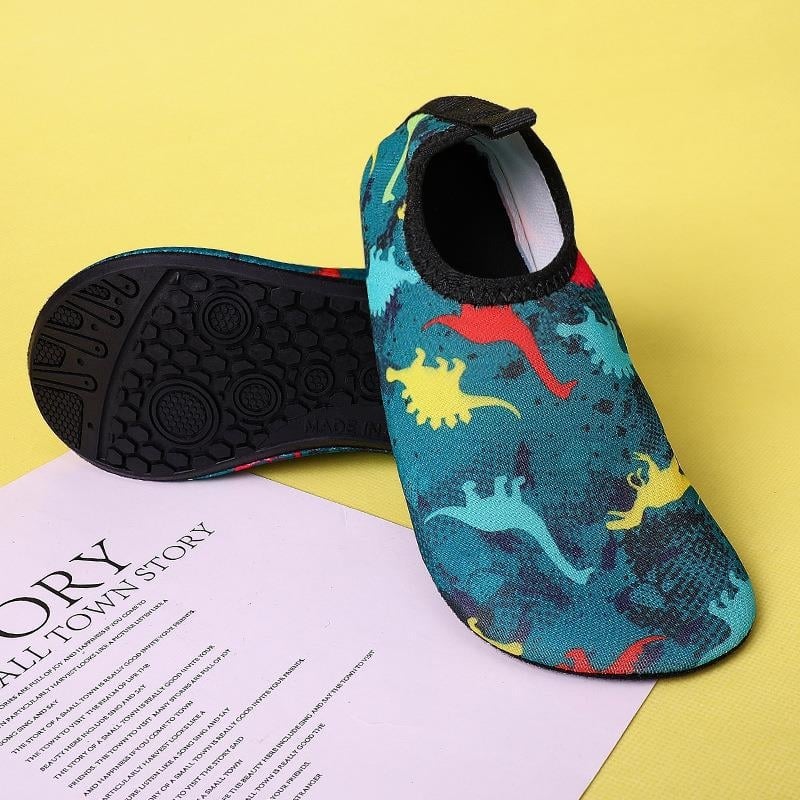 Pantofi de apă pentru plajă, Slip-on, talpă joasă, talpă din cauciuc natural, PHYLON talpă, pentru înot și trecere prin apă, unisex adulți