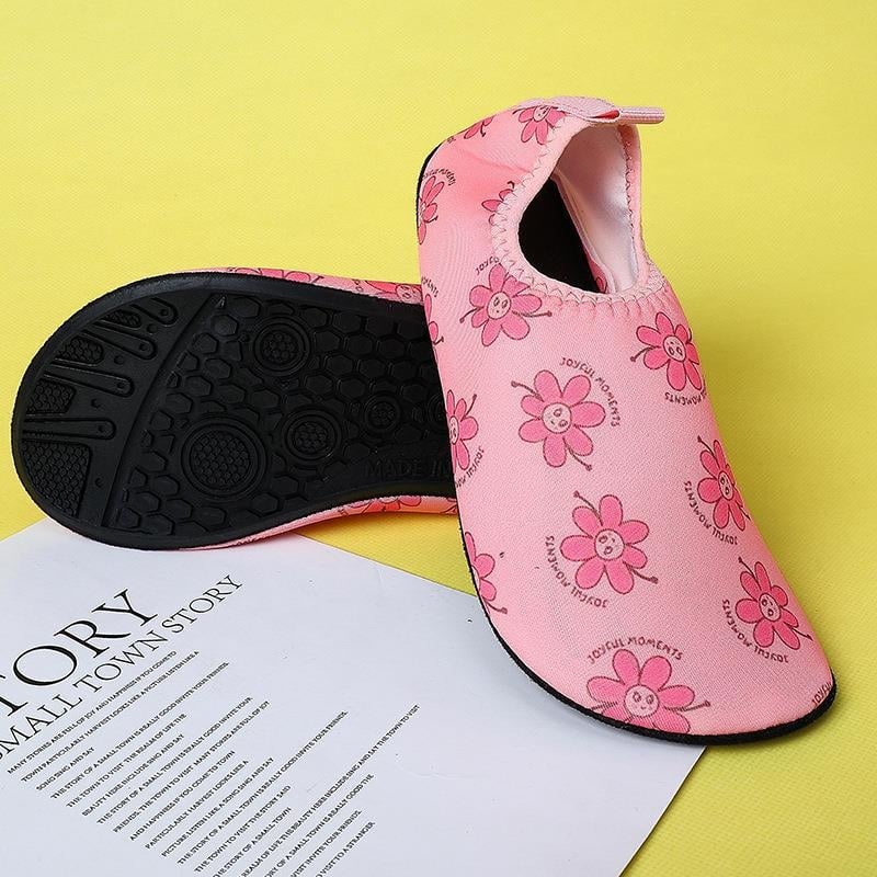 Pantofi de apă pentru plajă, Slip-on, talpă joasă, talpă din cauciuc natural, PHYLON talpă, pentru înot și trecere prin apă, unisex adulți