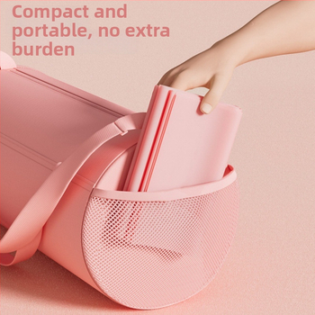 Bandă de tensiune pentru yoga – Bandă elastică TPE pentru modelarea șoldurilor și a picioarelor, fitness acasă, subțierea corpului