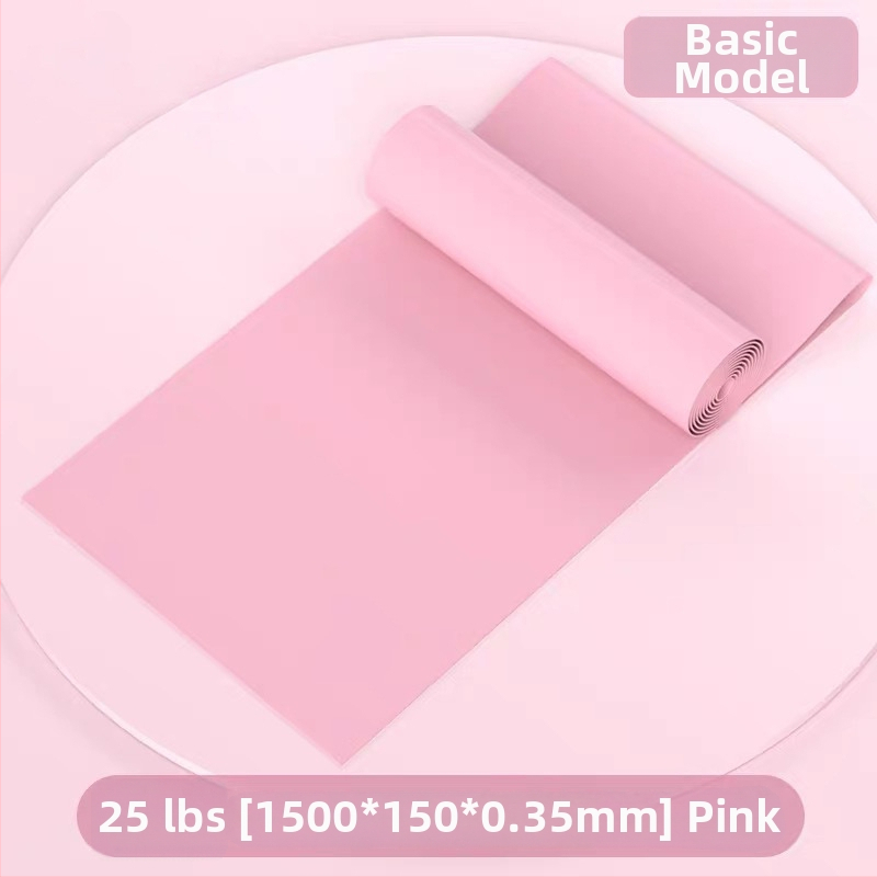 Bandă de tensiune pentru yoga – Bandă elastică TPE pentru modelarea șoldurilor și a picioarelor, fitness acasă, subțierea corpului