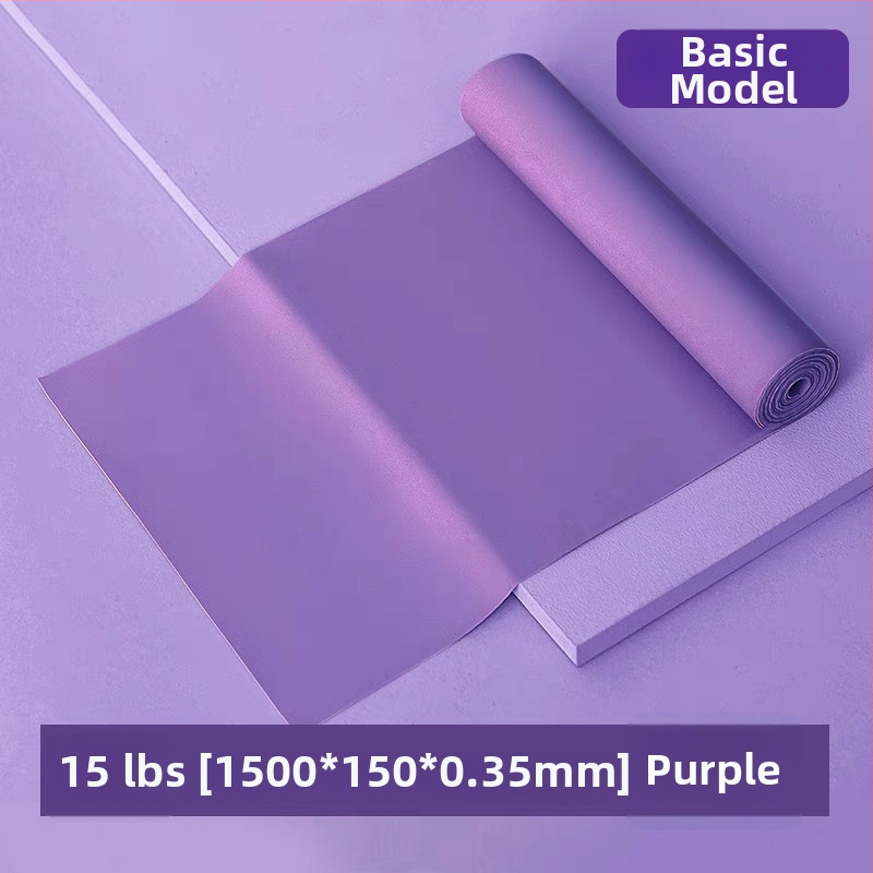 Bandă de tensiune pentru yoga – Bandă elastică TPE pentru modelarea șoldurilor și a picioarelor, fitness acasă, subțierea corpului