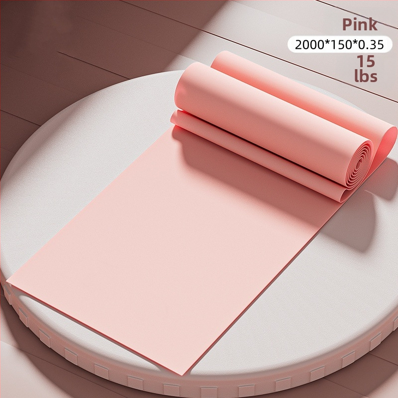 Bandă de tensiune pentru yoga – Bandă elastică TPE pentru modelarea șoldurilor și a picioarelor, fitness acasă, subțierea corpului