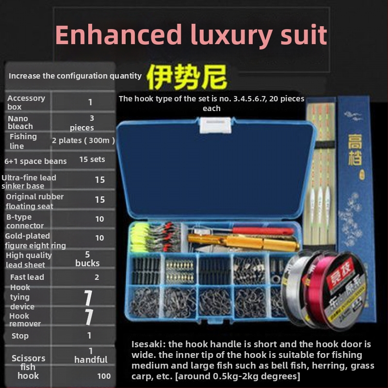 Makšķerēšanas aprīkojums komplektā: āķi un makšķerēšanas aukla, silikona materiāls, izcelsme Jaunzēlande, zīmols Unique