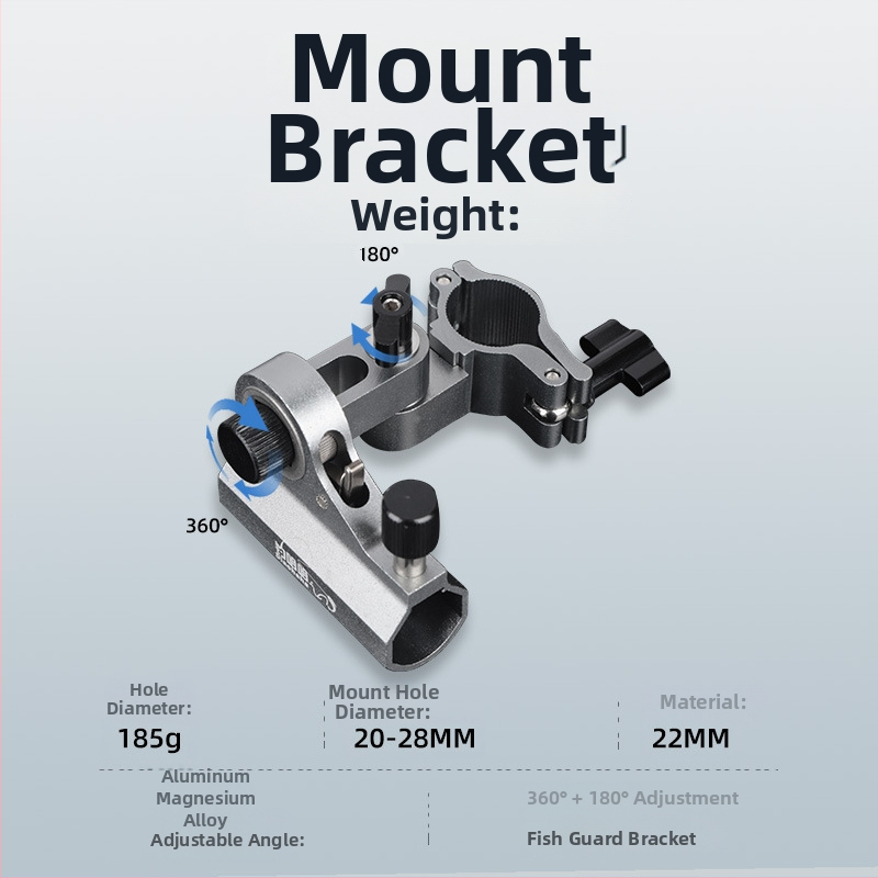 Makšķerēšanas krēsla triju daļu komplekts, alumīnija sakausējums, piemērots kreisajai un labajai rokai, zīmols Fishing haha