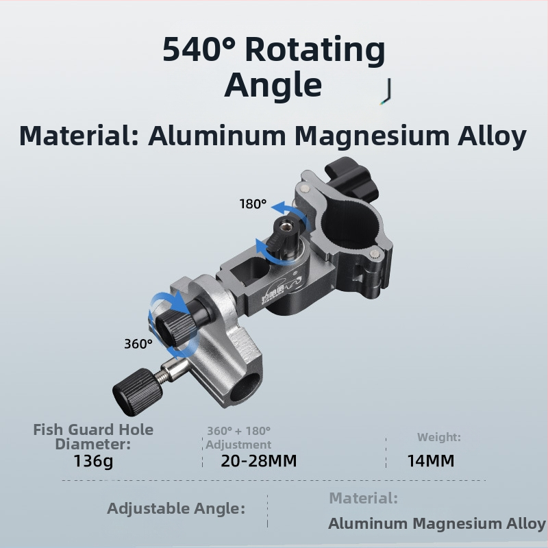 Makšķerēšanas krēsla triju daļu komplekts, alumīnija sakausējums, piemērots kreisajai un labajai rokai, zīmols Fishing haha