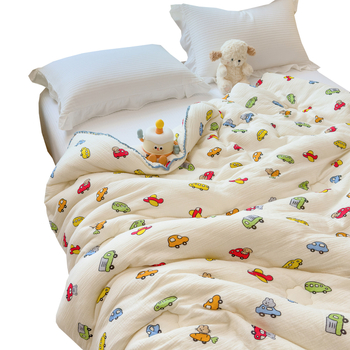 Kūdikių pledas su įdaru poliesterio ir sojų pluošto, pieno sametas audinys, žiemos sezonui, tinkamas vaikams iki 10 metų, svoris 1,1–1,5 kg