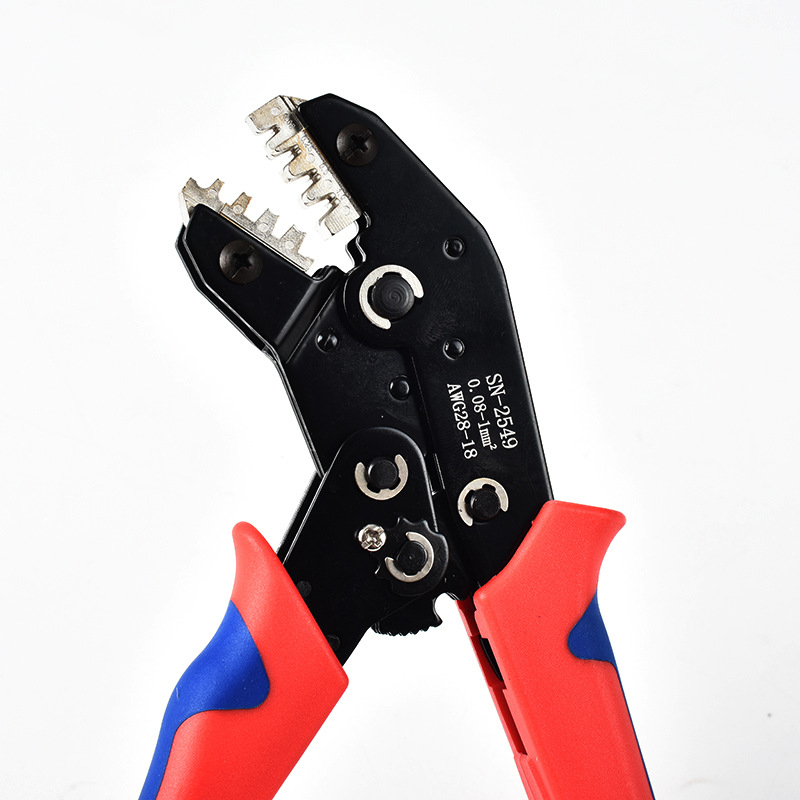 SN-58B πένσες κρίπινγκ με ρυθμιζόμενο μηχανισμό για ακροδέκτες αυτοκινητικής καλωδίωσης, ψυχρή συμπίεση, βάρος 0.4