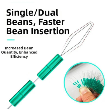 Zvejas Space Beans komplekts – 400 gab., pilns galvenās līnijas piederumu komplekts (Materiāls: Cits; Izcelsme: Cita)