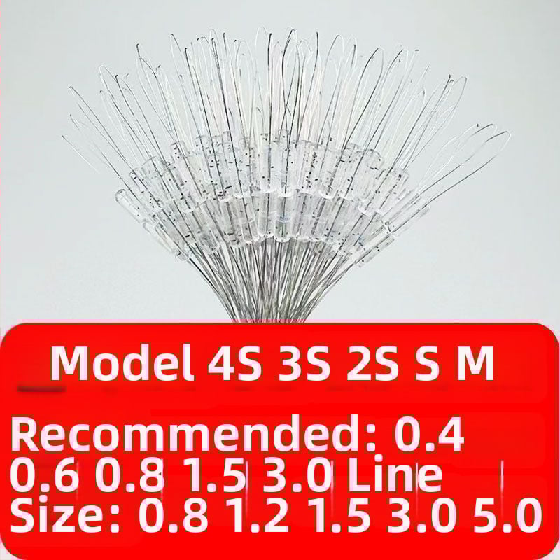 Zvejas Space Beans komplekts – 400 gab., pilns galvenās līnijas piederumu komplekts (Materiāls: Cits; Izcelsme: Cita)