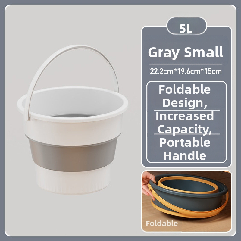 Salokāms spainis ārējai lietošanai - pārnēsājams PP plastmasas spainis, Xin cong, uzsākts 2023., 0,1 kg