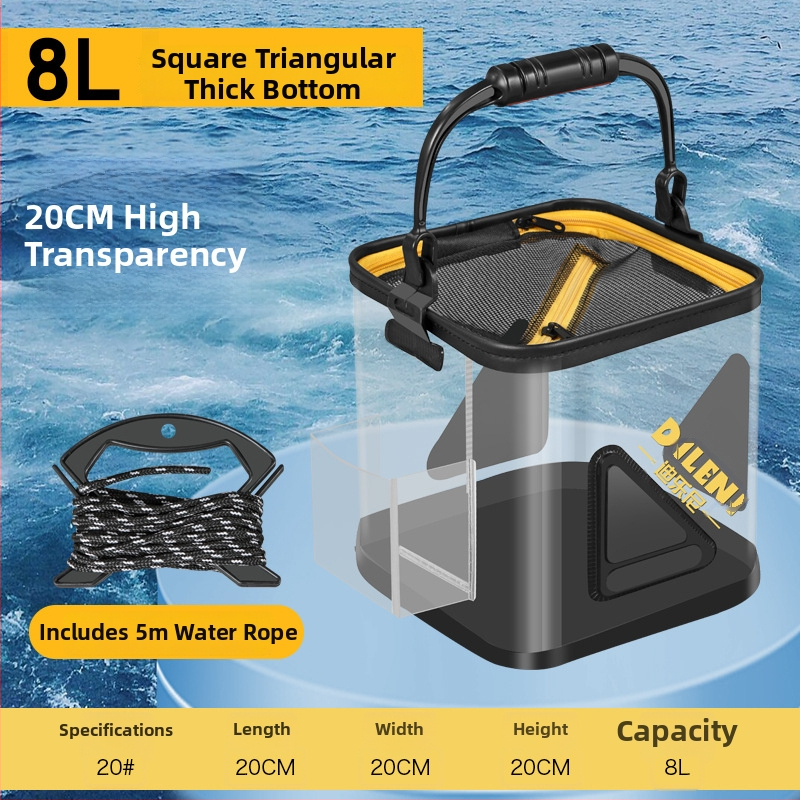 Dilone caurspīdīgs zvejas spainis – EVA materiāls, svars 500 g, zīmols Dilone